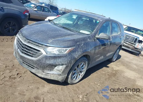 2018 Chevrolet Equinox Ls z USA, uszkodzony, nr VIN 3GNAXHEVXJL369544